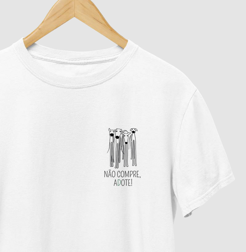 Não compre, adote! Turma cães