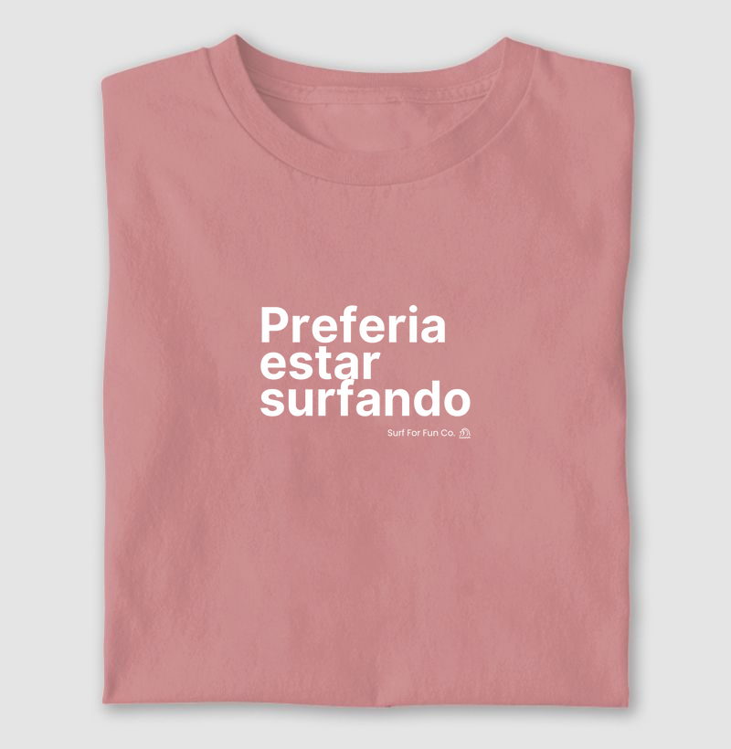 Preferia estar surfando