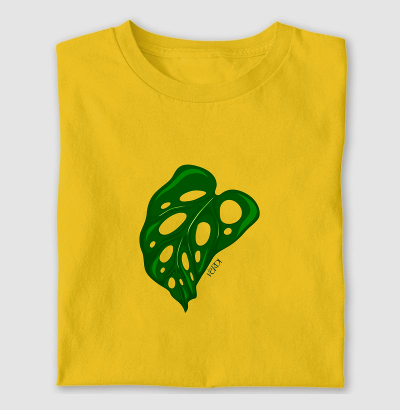 Camiseta Folha de monstera adansoni