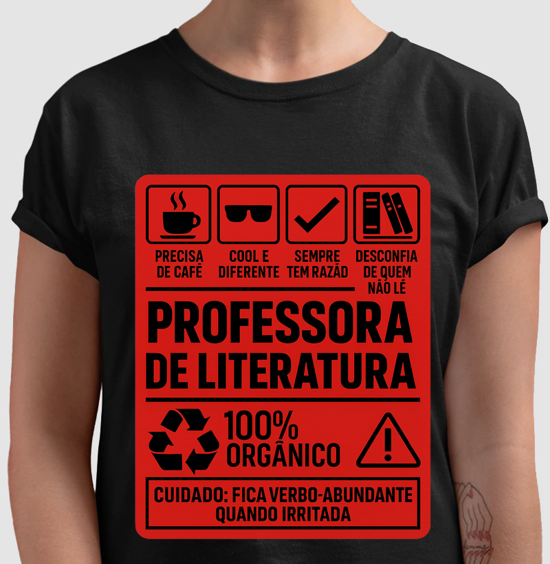 Professora de literatura cool