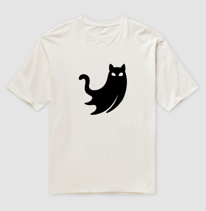Gato Fantasma (fundo claro)