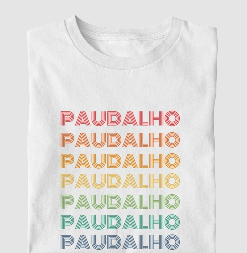 Paudalho Letreiro Retrô
