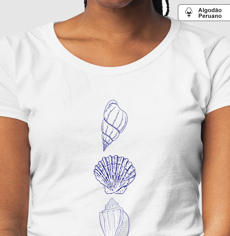 Camiseta Algodão Peruano Maré 