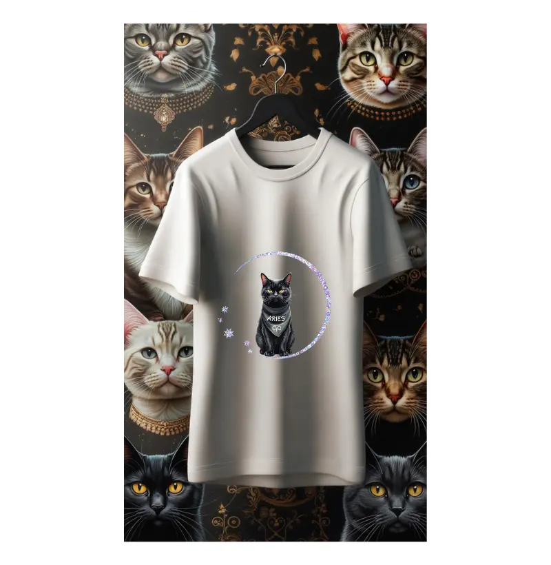 Áries 🌟  Gato da Atitude