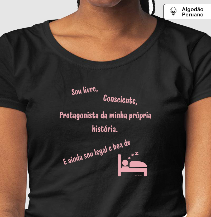 Sou livre, consciente, protagonista da minha própria história