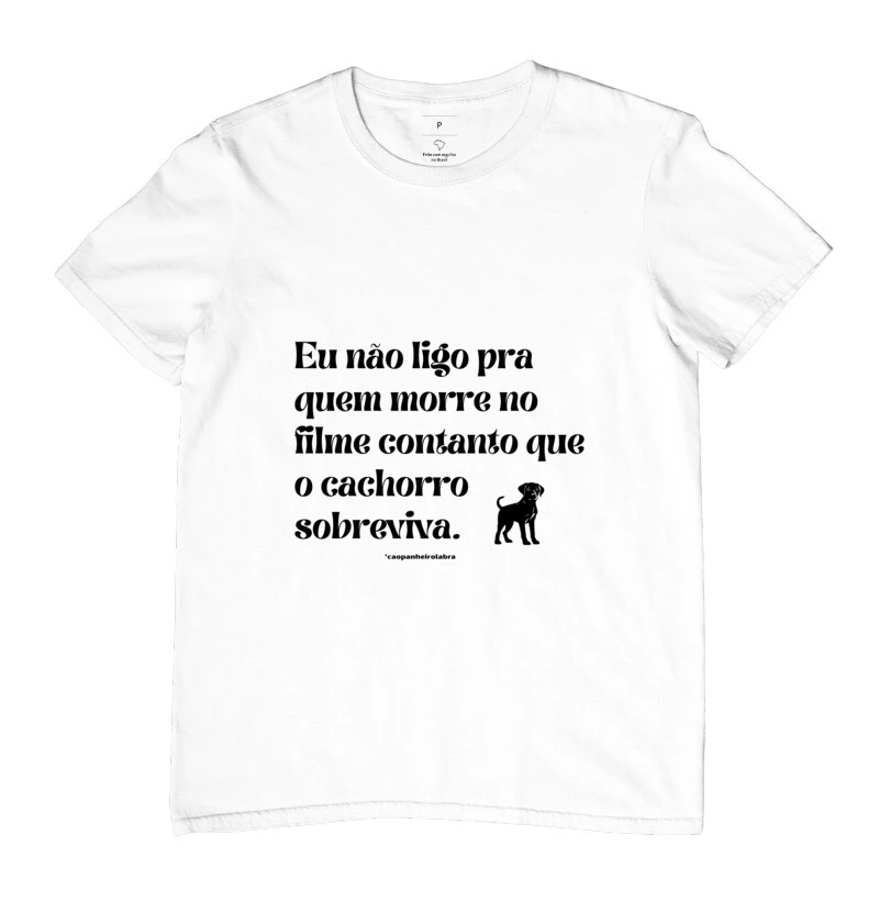 Camiseta/ eu não ligo