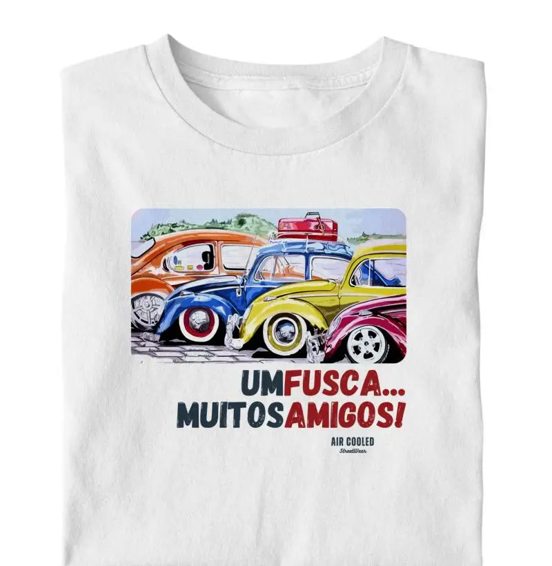 Pintura um Fusca muitos Amigos