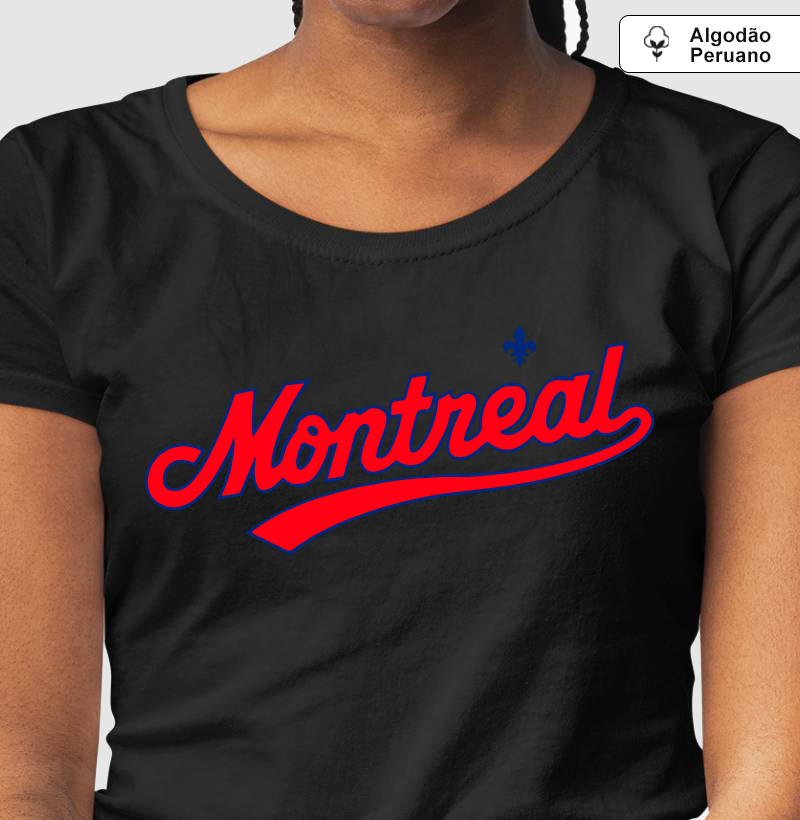 Camiseta Algodão Peruana - Montreal
