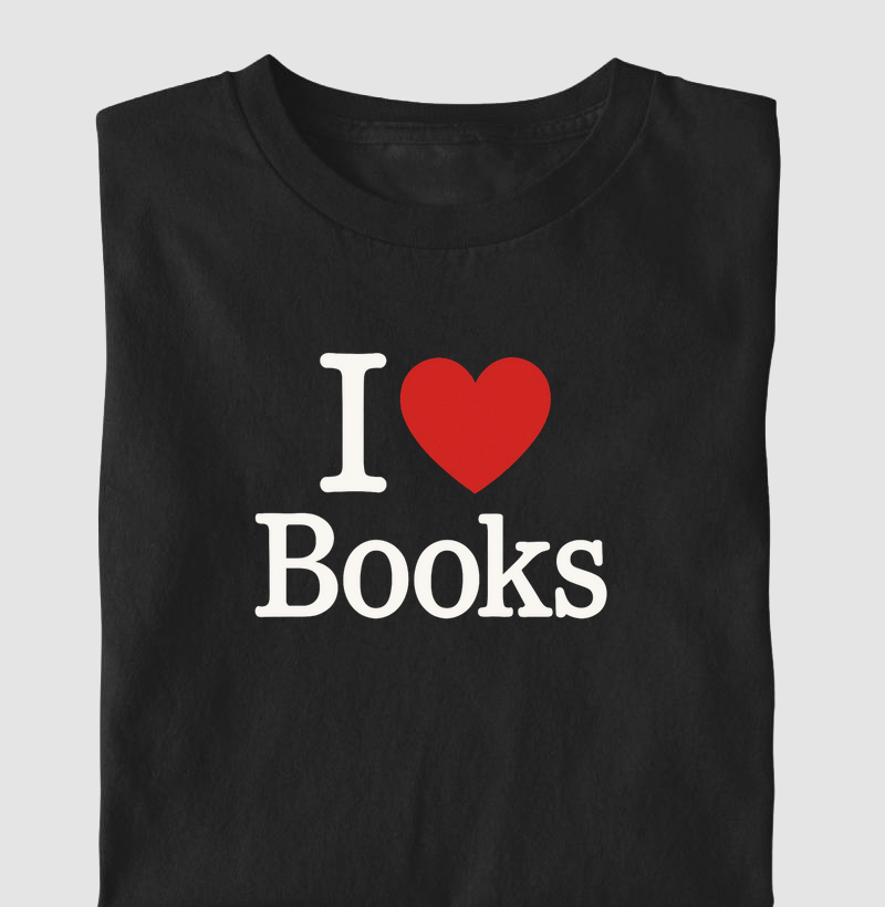 Camiseta | I love books