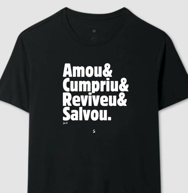 Jesus o Salvador. Camiseta Supernova Estampada
