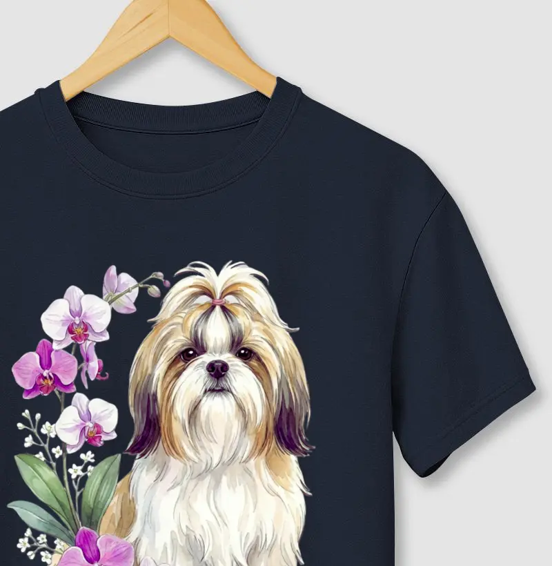 Shih Tzu Floral Doçura