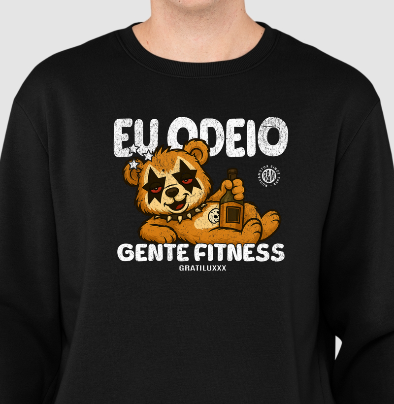 Eu odeio gente fitness