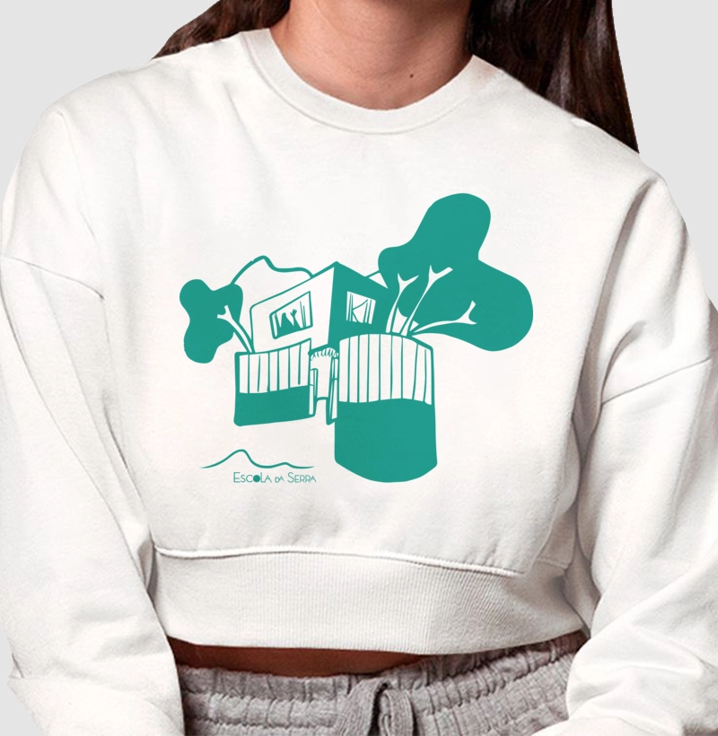Fachada - Moletom Cropped