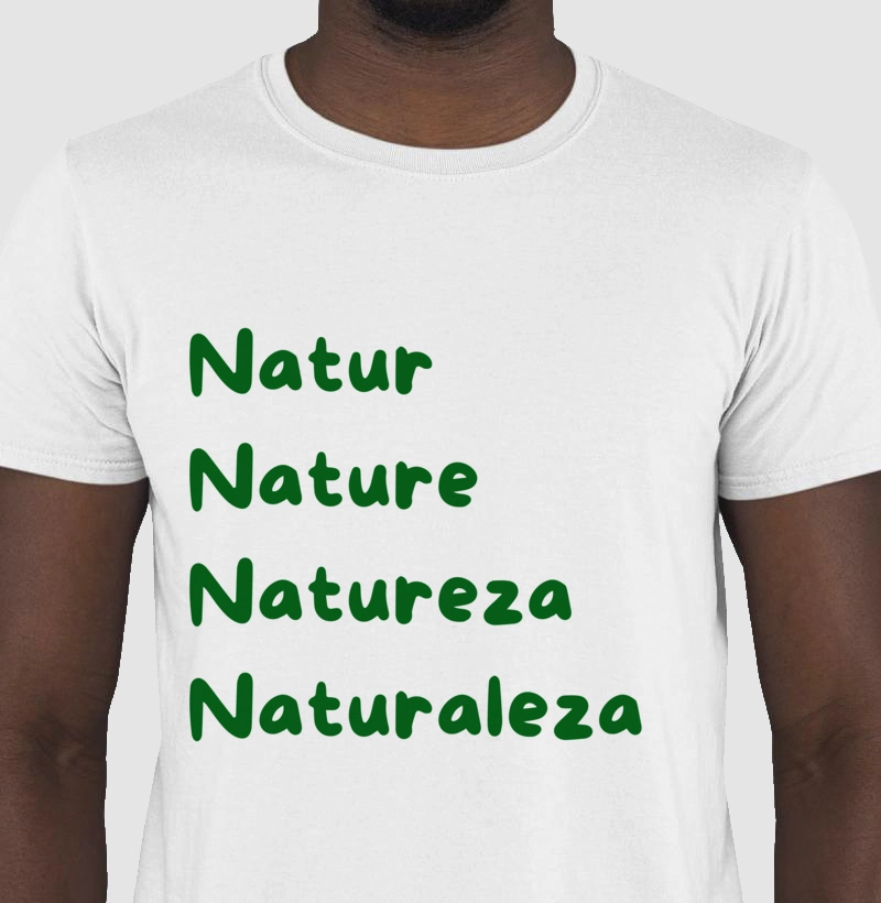 CAMISETA "NATUREZA"