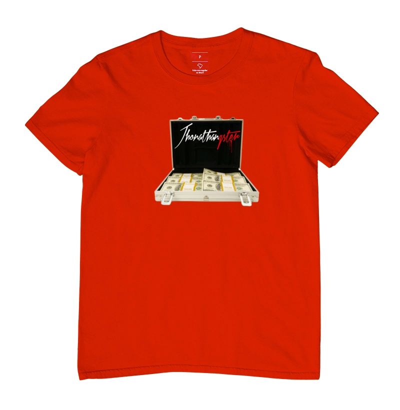 Camiseta Masculina Maleta in Dollar 