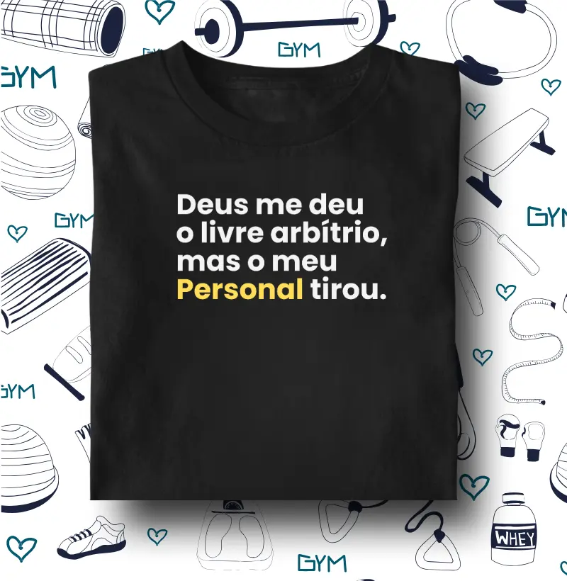 Deus me deu o livre arbítrio...