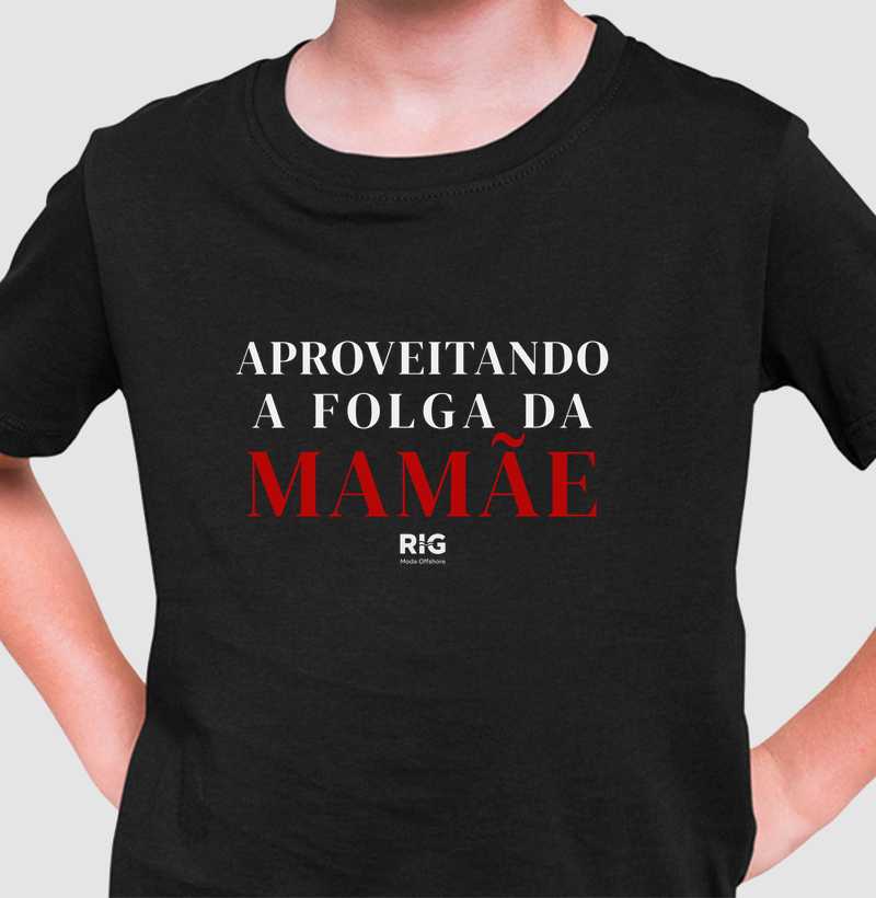 Aproveitando a folga da mamãe