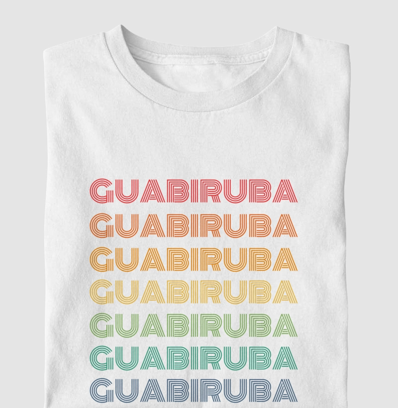 Guabiruba Letreiro Retrô