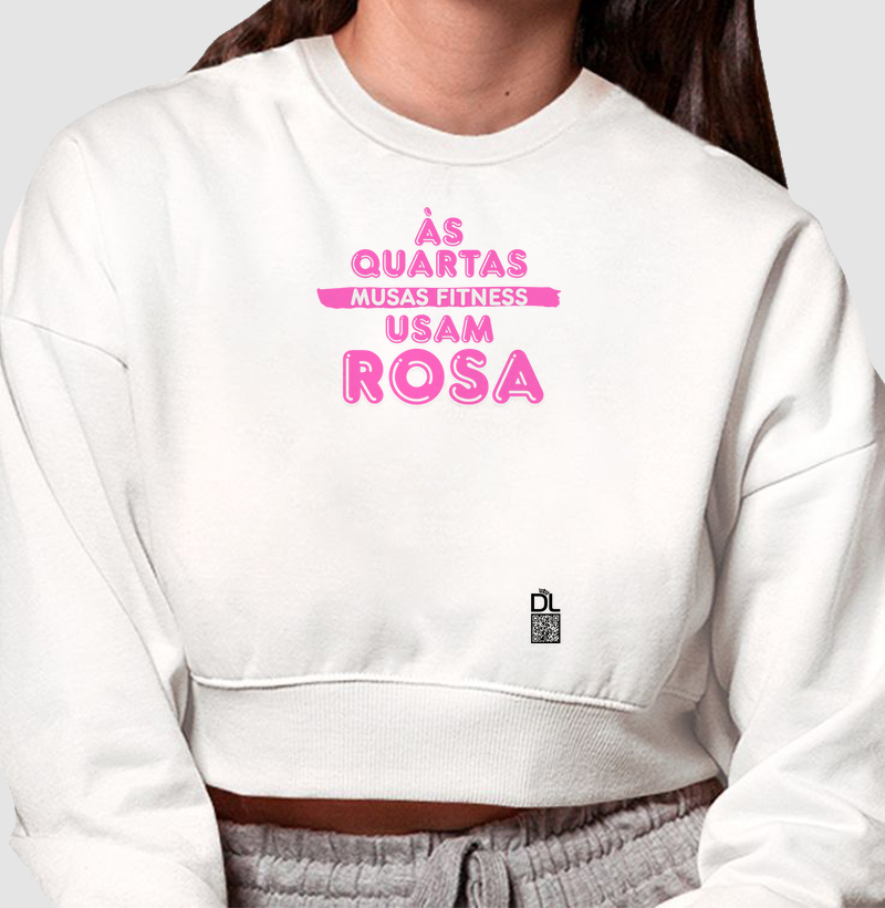 Às Quartas Musas Fitness Usam Rosa