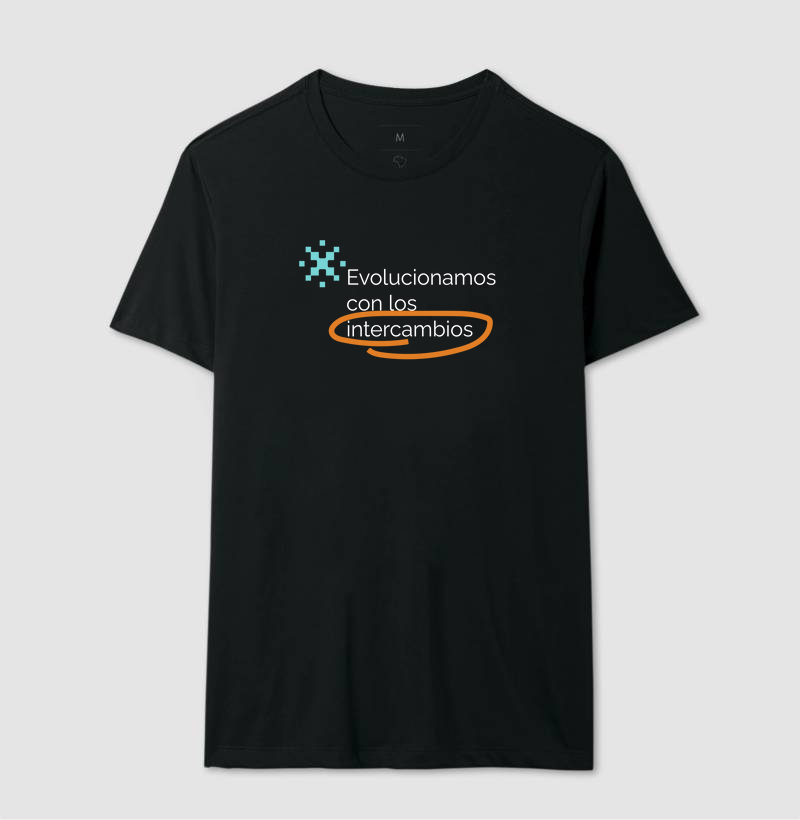 Camiseta Evolucionamos Con Los Intercambios
