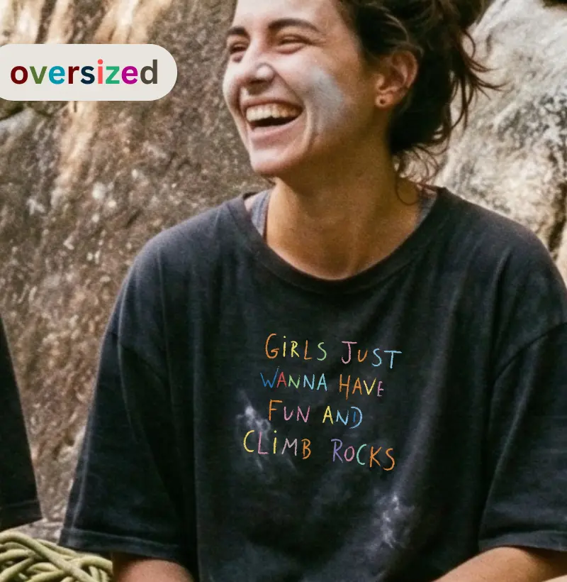 Girls Just Wanna Have Fun and Climb Rocks