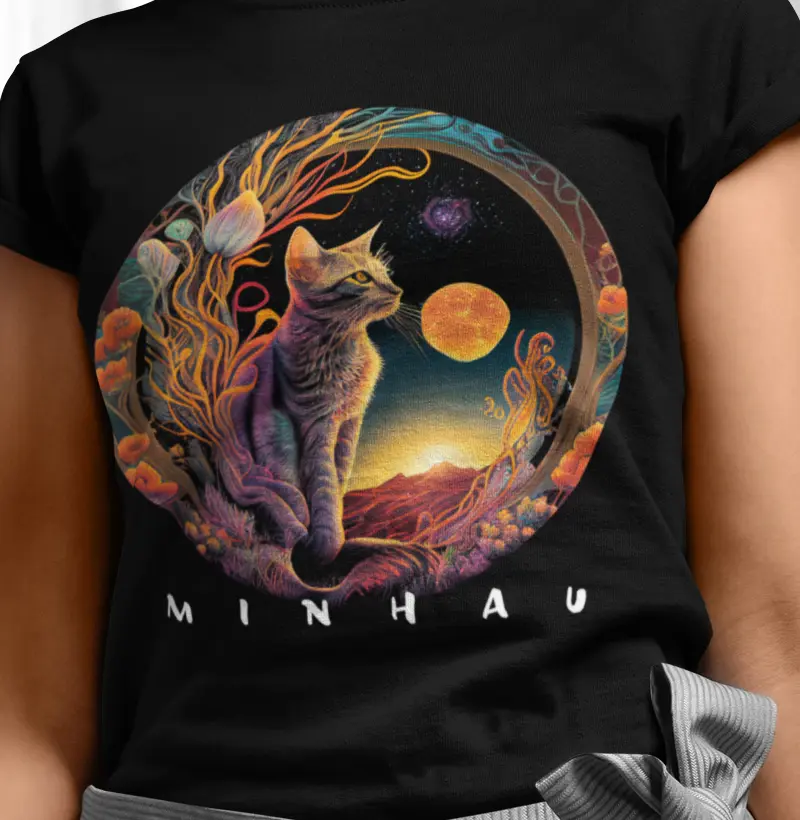 Minhau! Gato ao luar, a fragância da madrugada! 