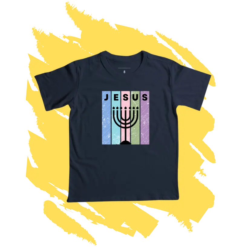 Camiseta Cristã - candelabro INFA