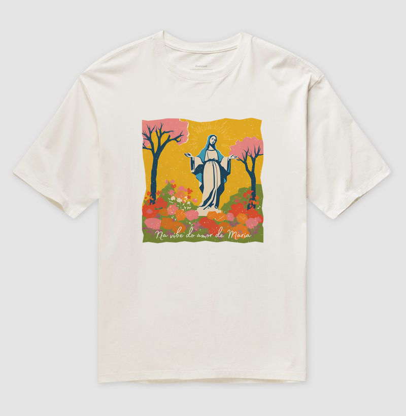 Camiseta na vibe de Maria