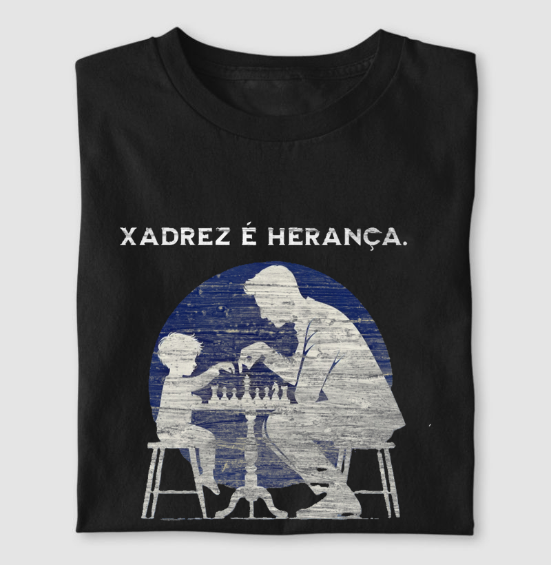 Xadrez é herança - Pai e Menino