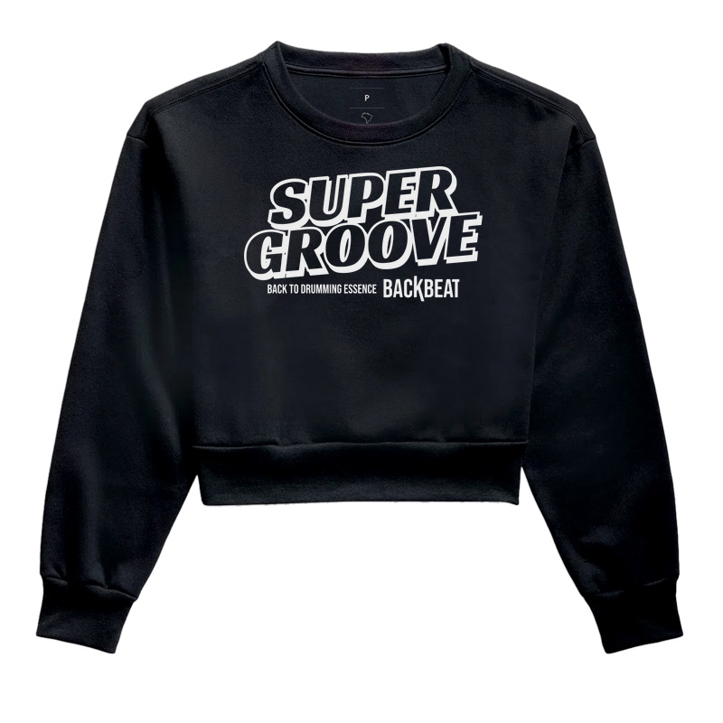 Moletom Suéter Super Groove - Preto 