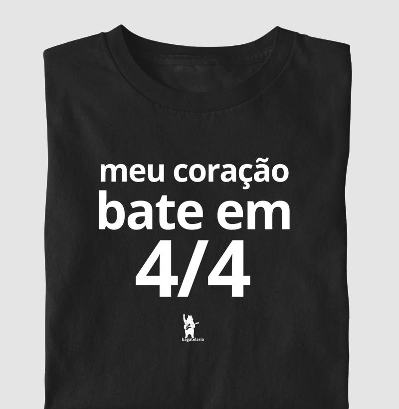Meu coração bate em 4/4