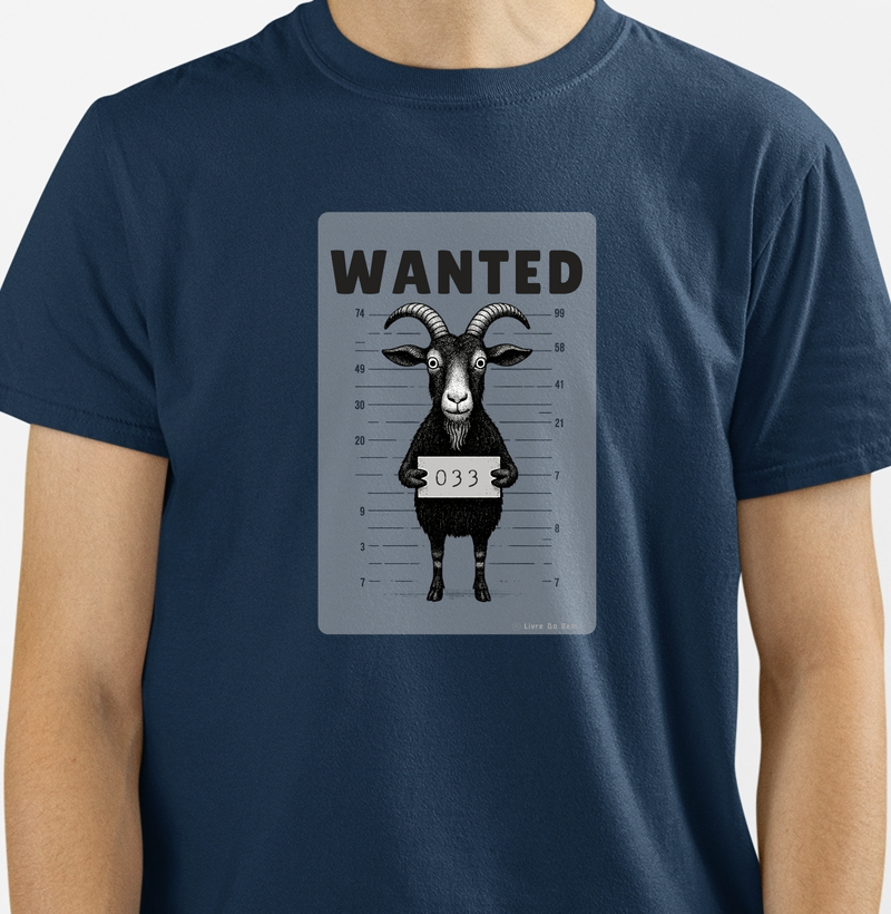 Camiseta maçonaria - Bode procurado