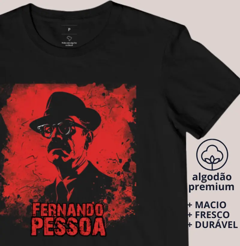 Camiseta Fernando Pessoa