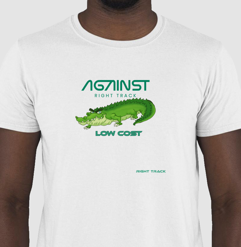 Camiseta Jacaré Low Cost