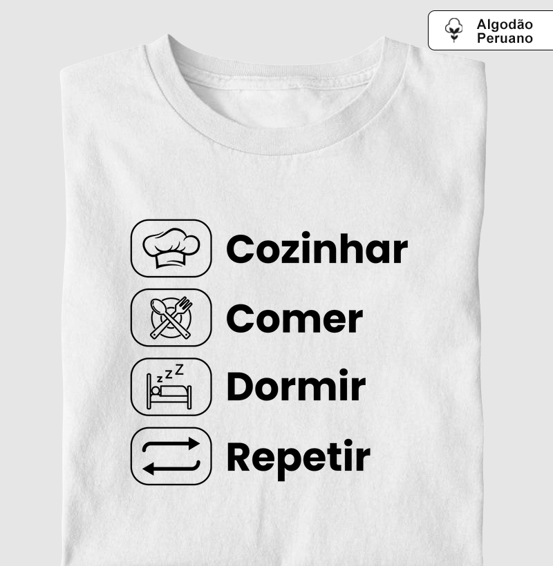 Cozinhar, comer, dormir e repetir (GAS)