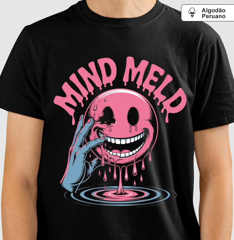 Camiseta "Mind Meld" - Fusão Psicodélica
