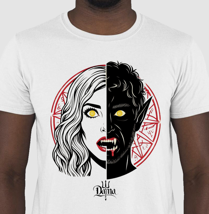 Camiseta - Two faces 