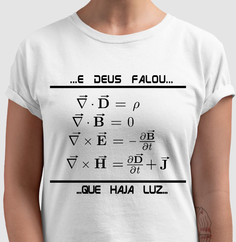 E DEUS Falou - Camiseta Adulto