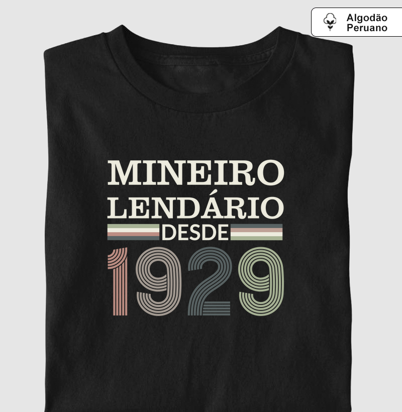 Mineiro Lendário desde 1929 | Para personalizar 👉ANTES DA COMPRA👈 chame no WhatsApp