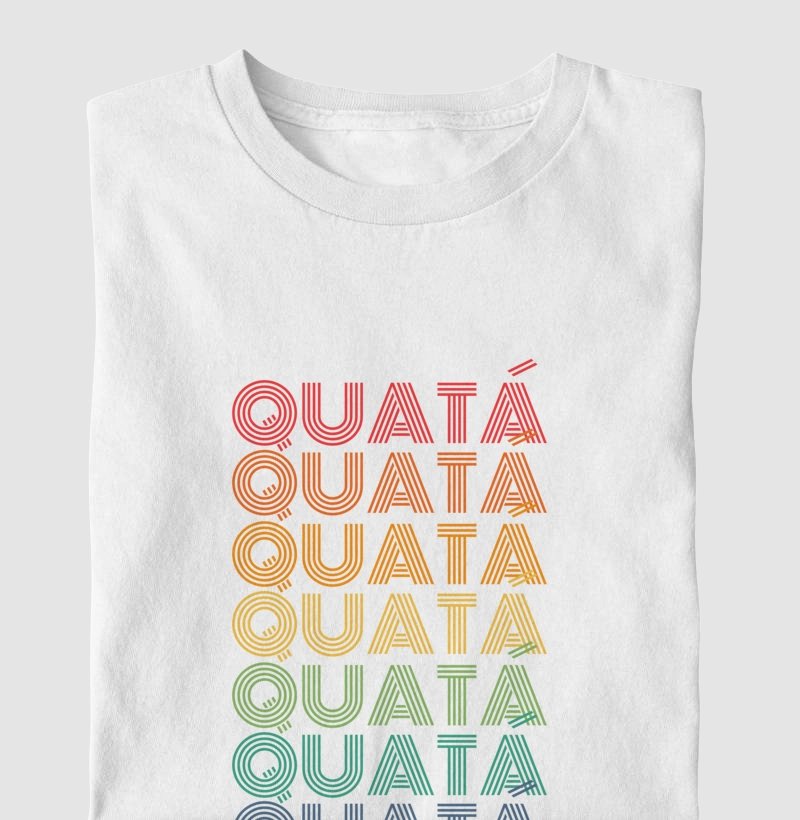 Quatá Letreiro Retrô