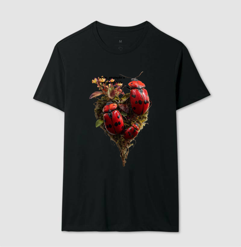 Camiseta Estampa Joaninha