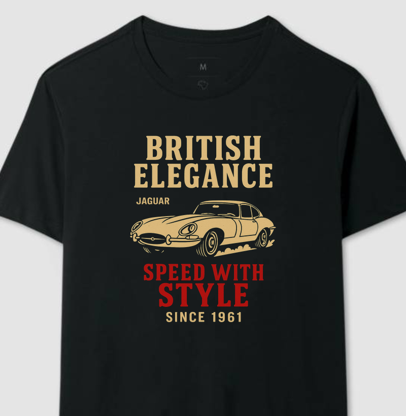 Jaguar Etype British Elegance Car Series