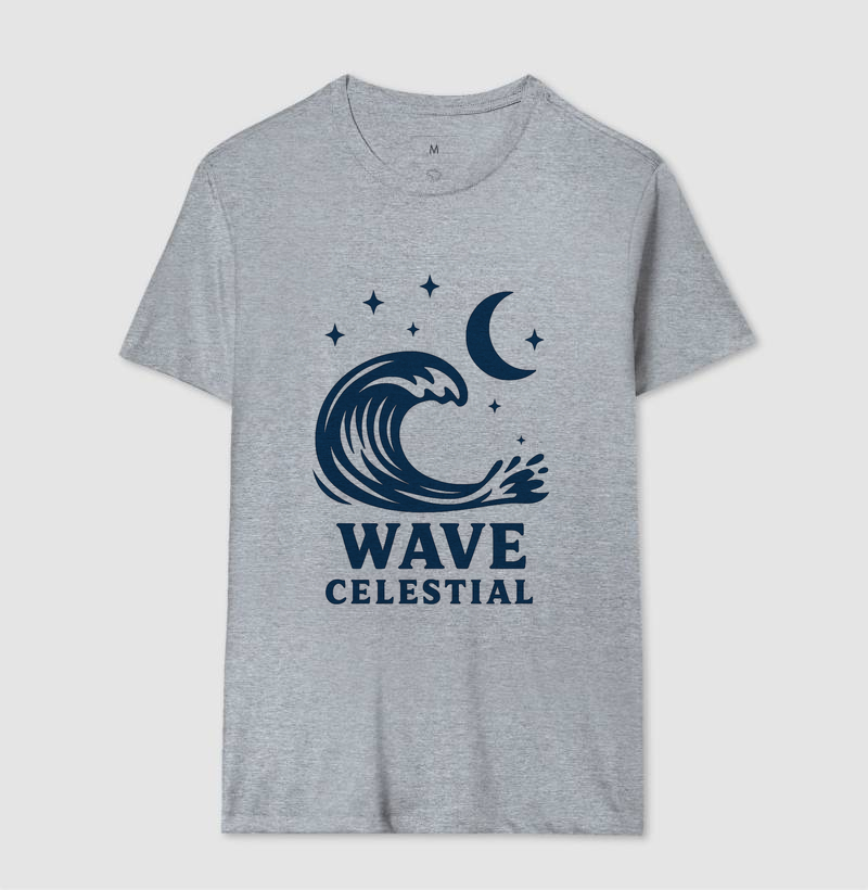 Camiseta Wave celestial