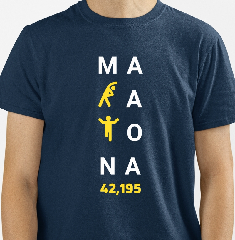 Camiseta MARATONA 42 k