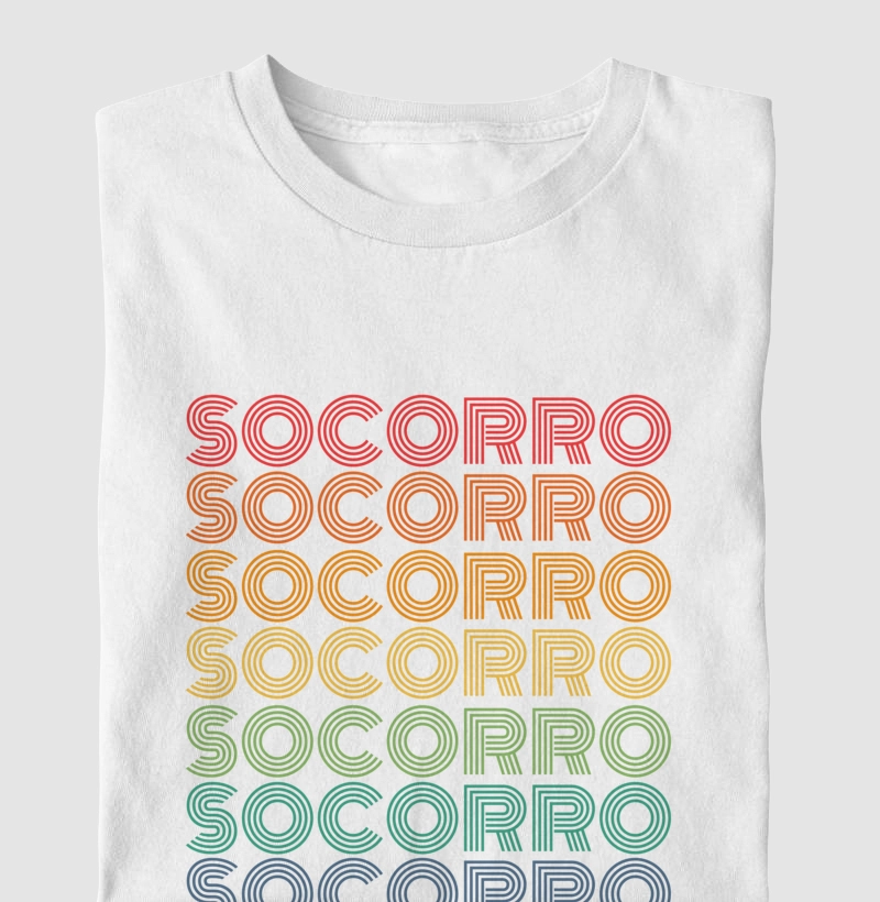 Socorro Letreiro Retrô