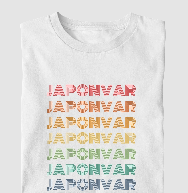 Japonvar Letreiro Retrô