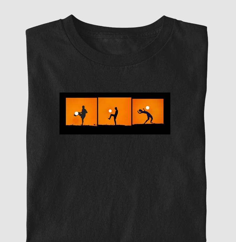 Camiseta Pôr do Sol com Futevôlei