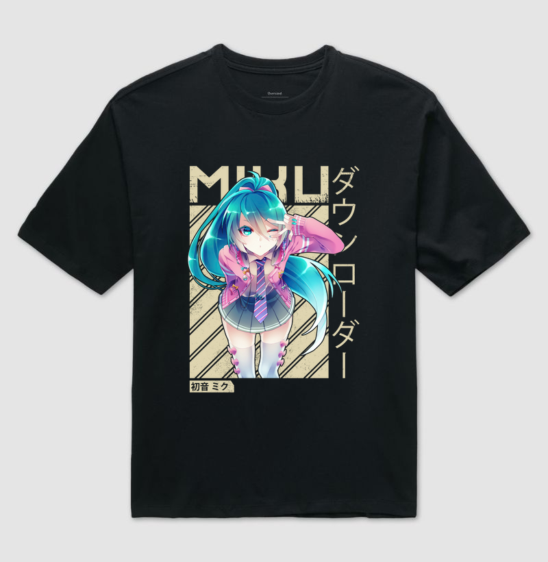 Oversized Miku Streetwear