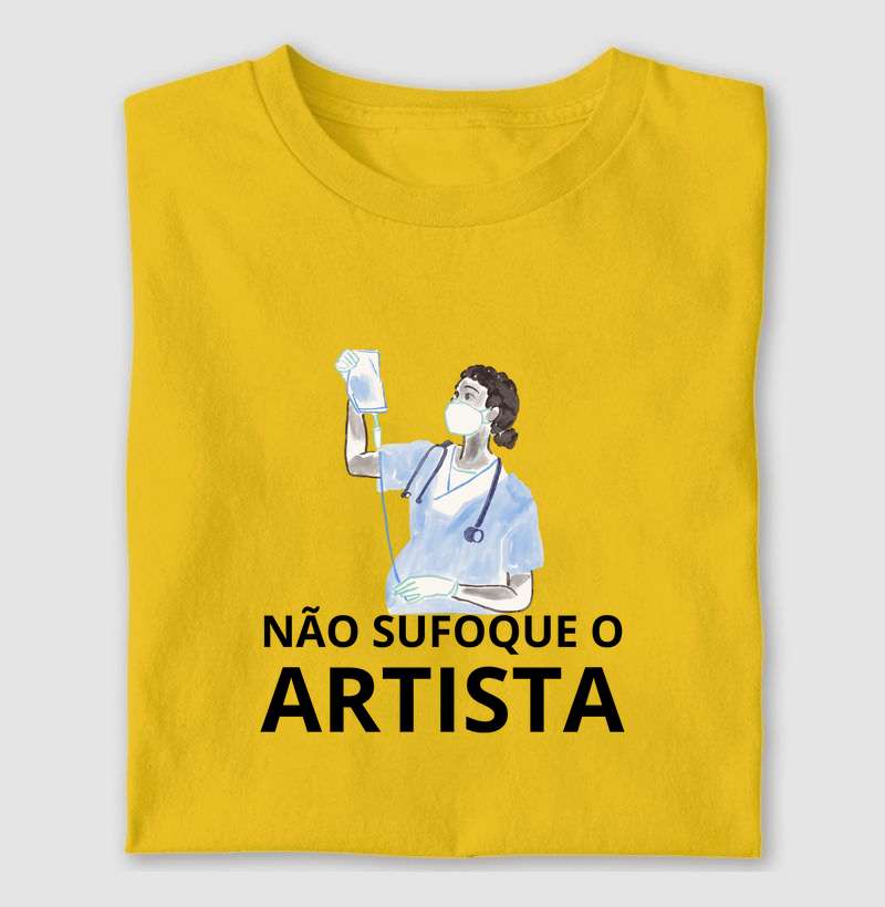 Não sufoque o artista