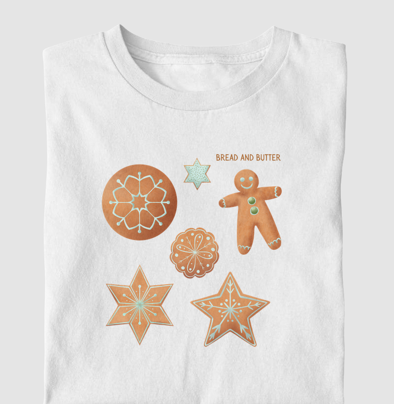 Camiseta Infantil Ginger Cookie Club